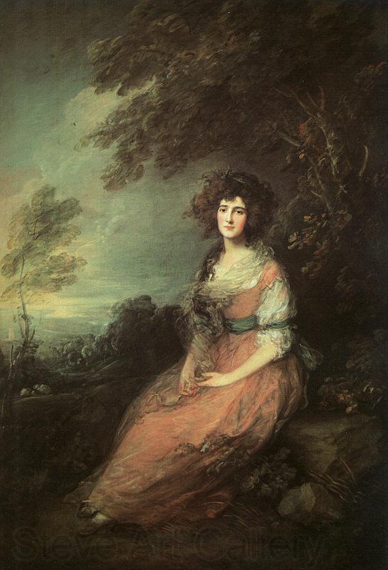 Thomas Gainsborough Mrs Richard Brinsley Sheridan Germany oil painting art